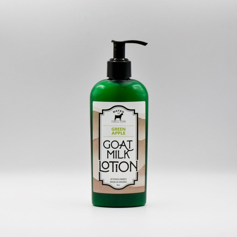 Bates Family Farm Green Apple Goat Milk Lotion - 8 oz Pump