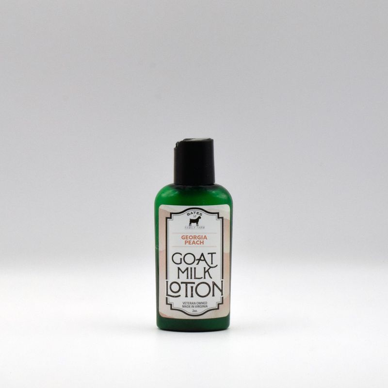 Bates Family Farm Georgia Peach Goat Milk Lotion - 2 oz