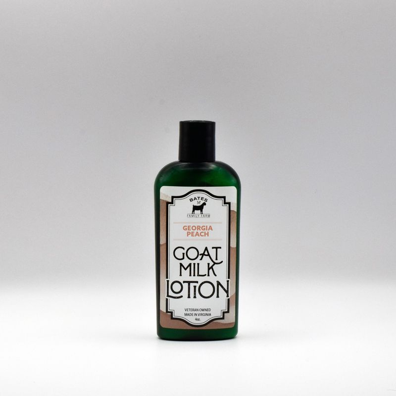 Bates Family Farm Georgia Peach Goat Milk Lotion - 4 oz