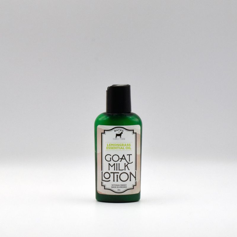Bates Family Farm Lemongrass Goat Milk Lotion - 2 oz