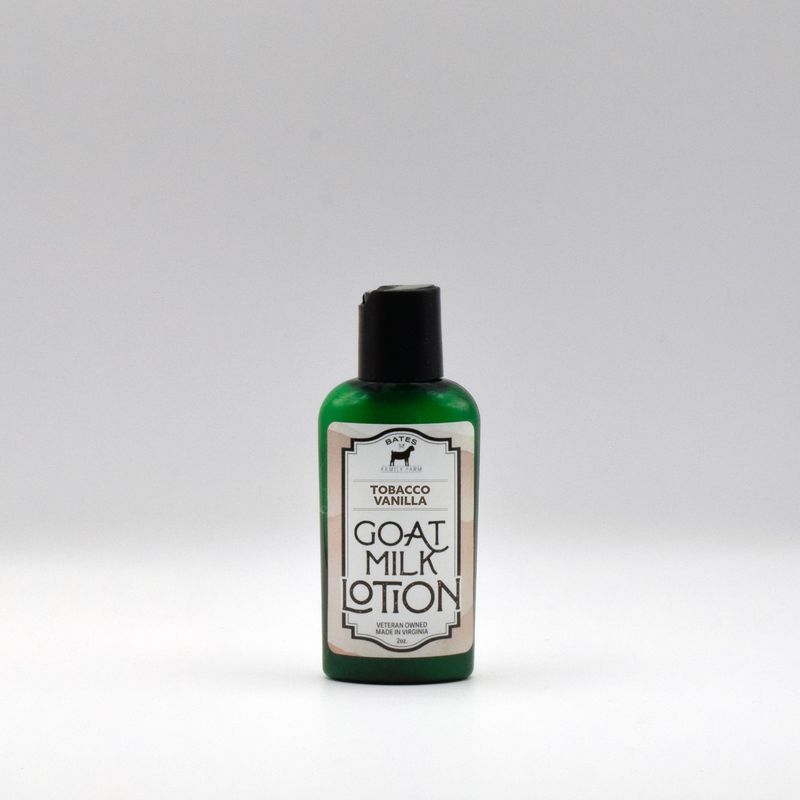 Bates Family Farm Tobacco Vanilla Goat Milk Lotion - 2 oz