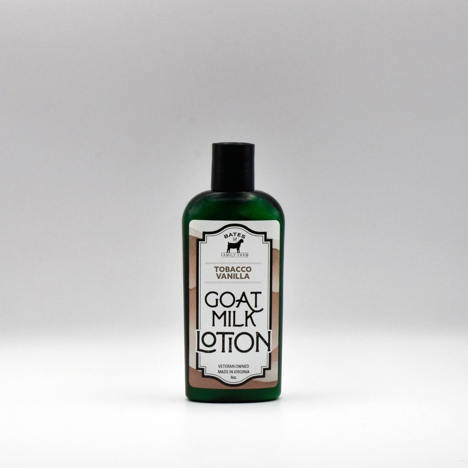 Bates Family Farm Tobacco Vanilla Goat Milk Lotion - 4 oz