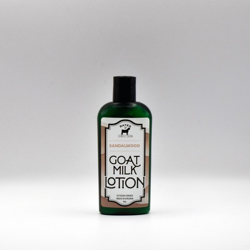 Bates Family Farm Sandalwood Goat Milk Lotion - 4 oz