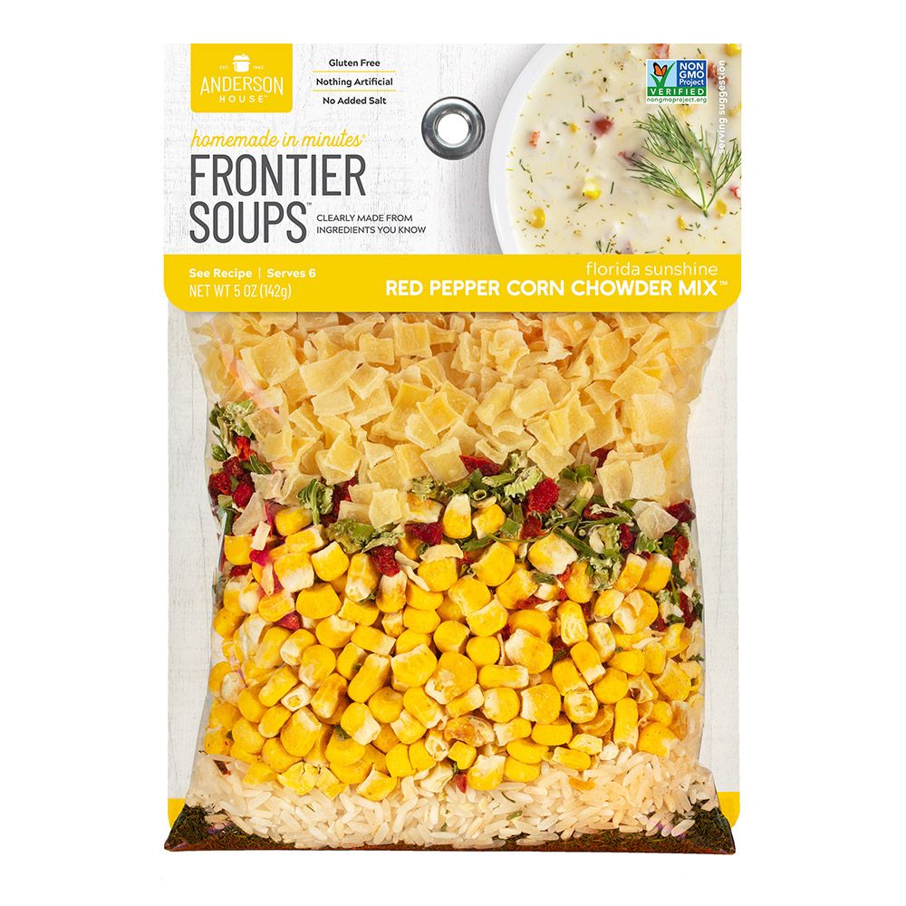 Frontier Soups Florida Sunshine Red Pepper Corn Chowder