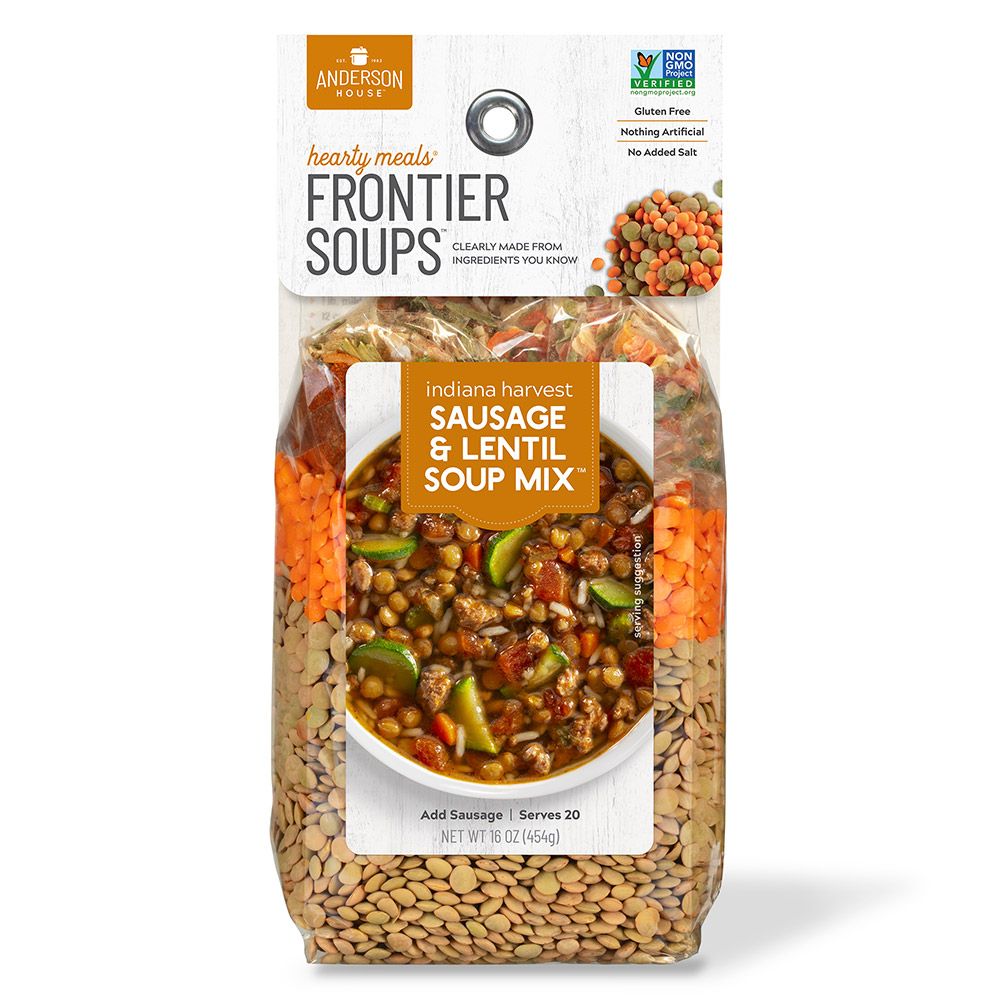Frontier Soups Indiana Harvest Sausage &amp; Lentil Soup
