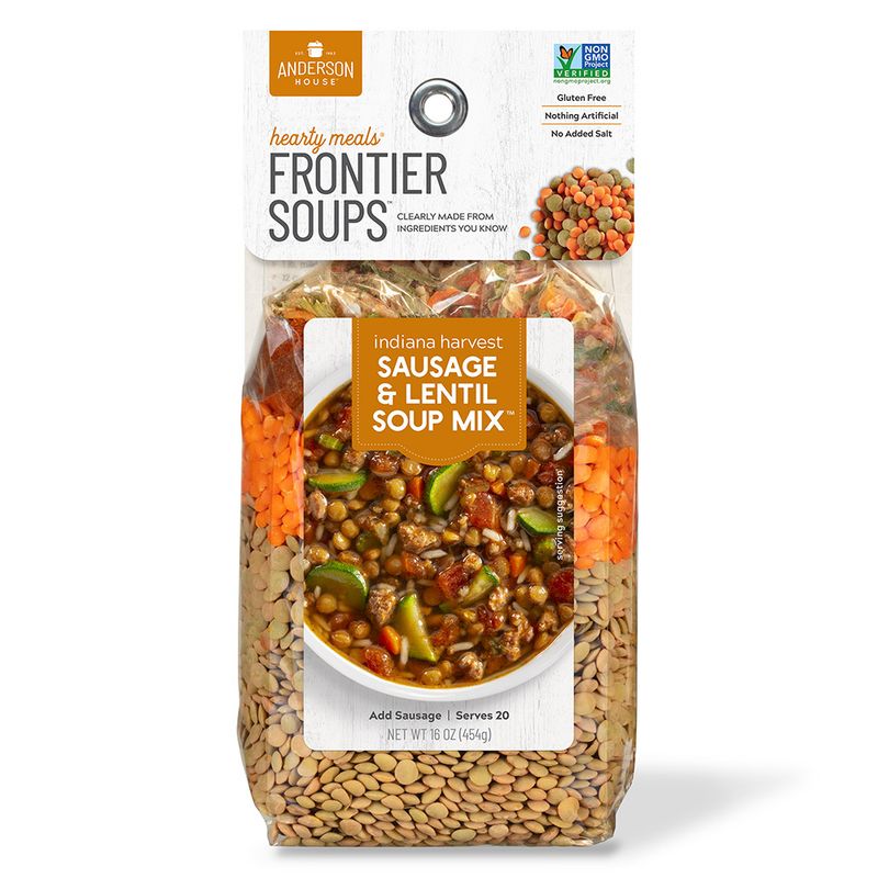 Frontier Soups Indiana Harvest Sausage &amp; Lentil Soup
