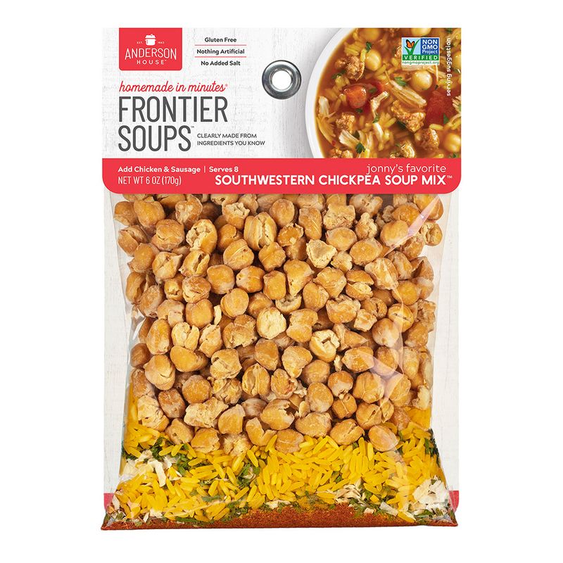 Frontier Soups Jonny's Favorite Southwestern Chickpea Soup