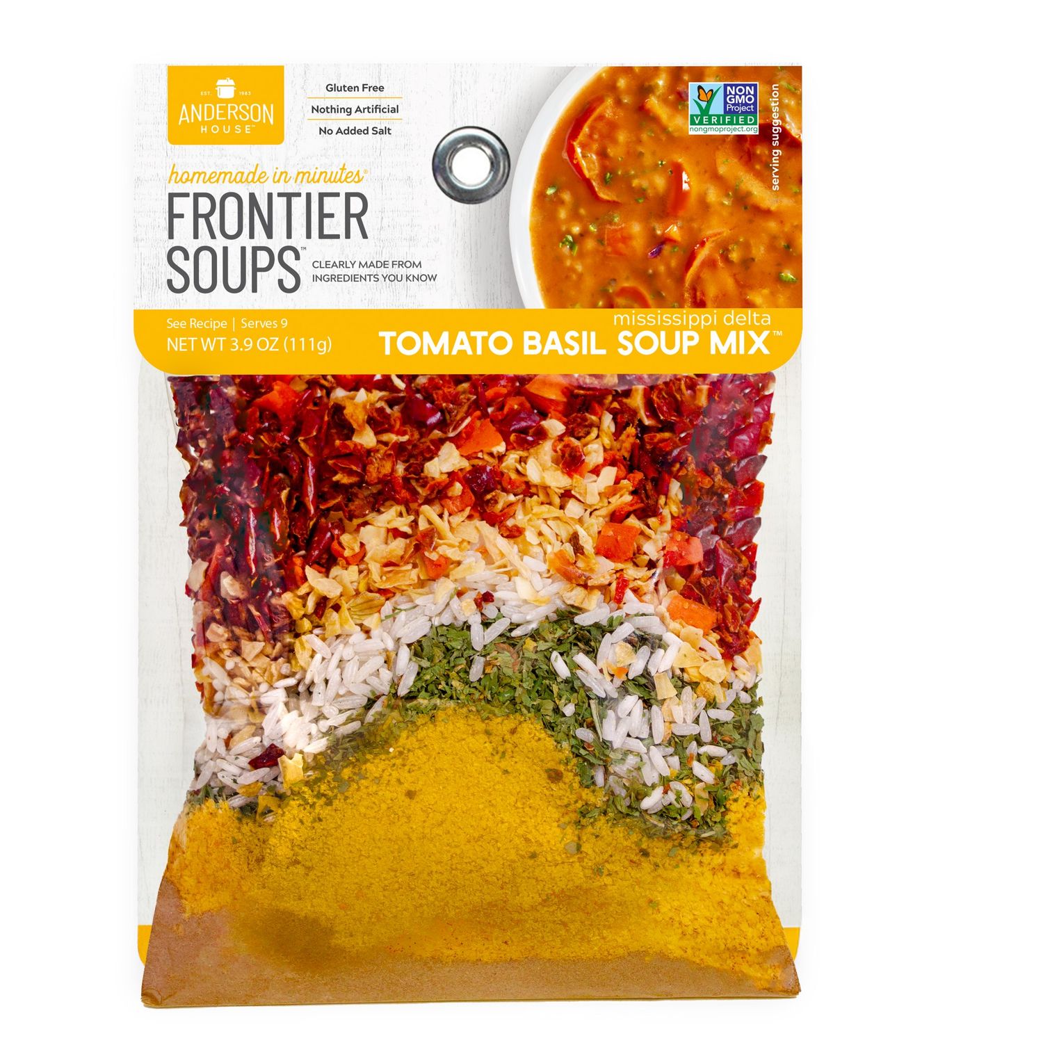 Frontier Soups Mississippi Delta Tomato Basil Soup