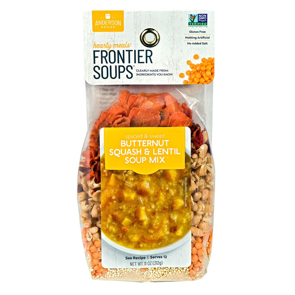 Frontier Soups Spiced &amp; Sweet Butternut Squash &amp; Lentil Soup