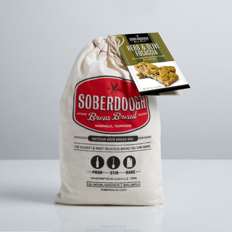 Soberdough Herb &amp; Olive Focaccia