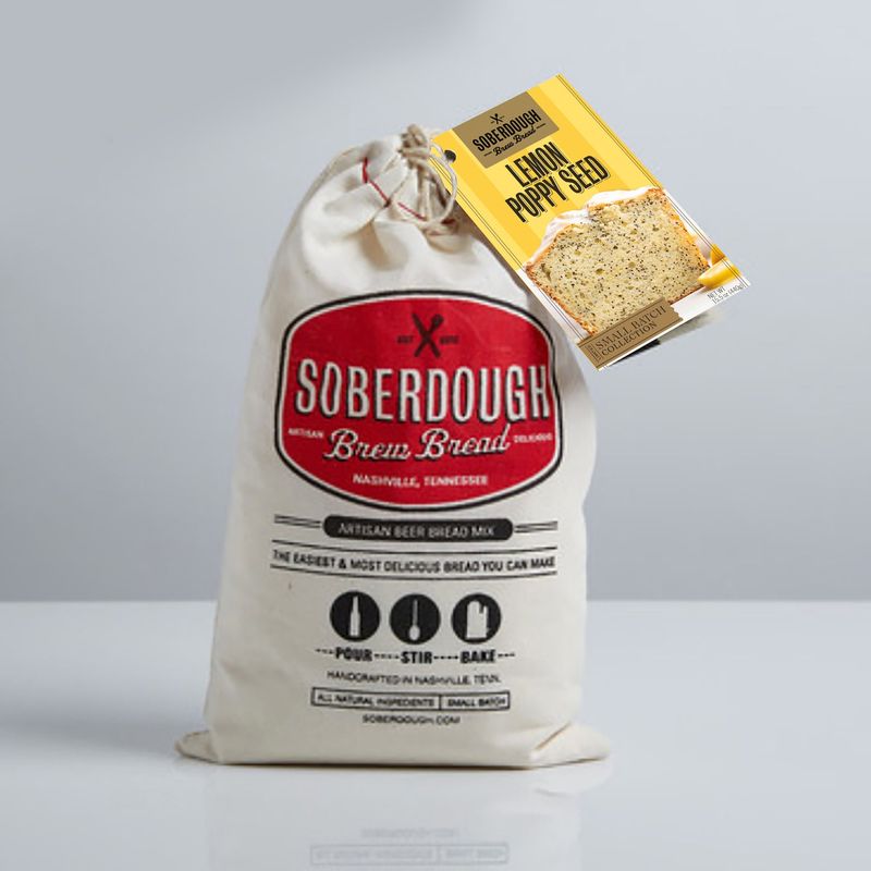 Soberdough Lemon Poppy Seed