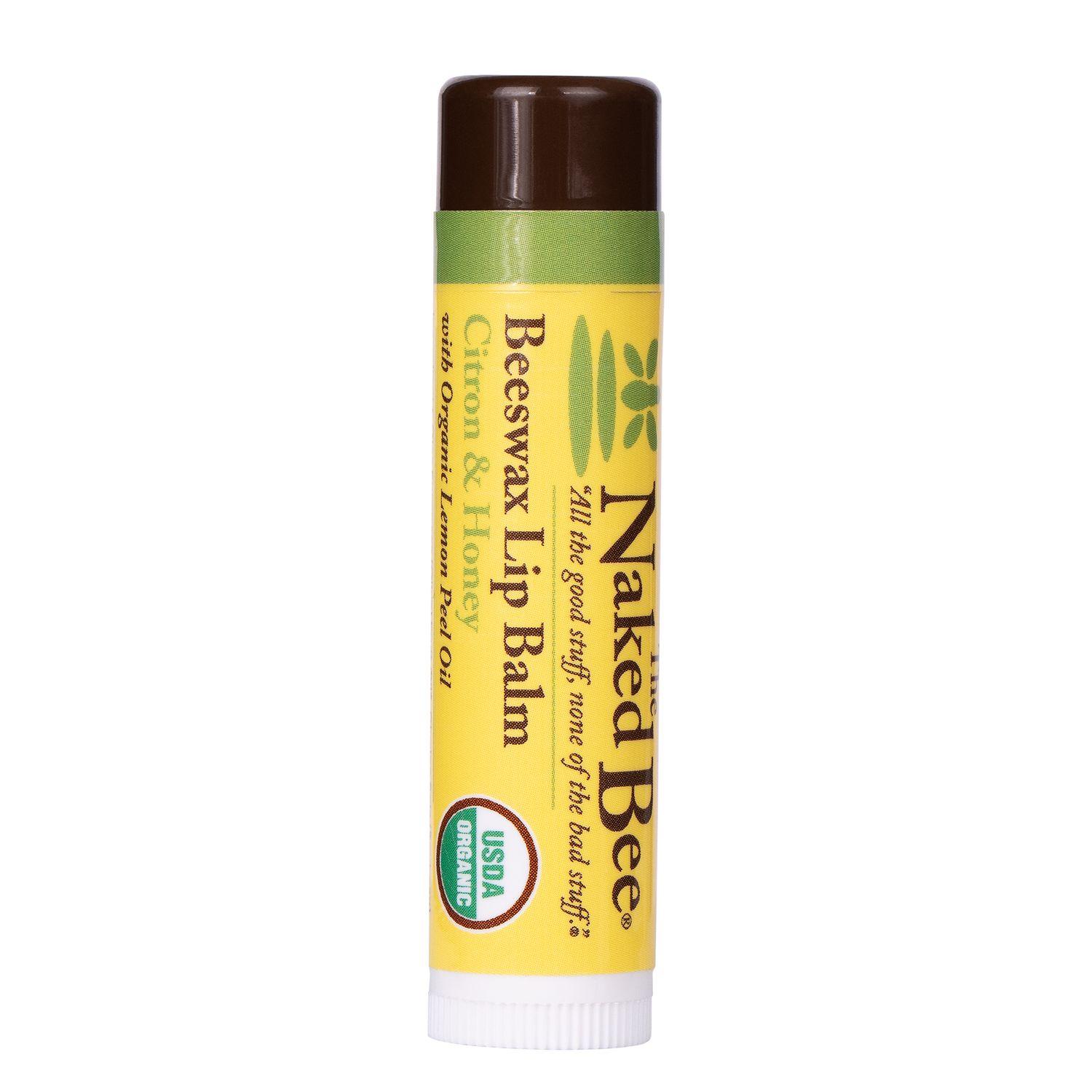 Naked Bee Citron &amp; Honey USDA Organic Lip Balm