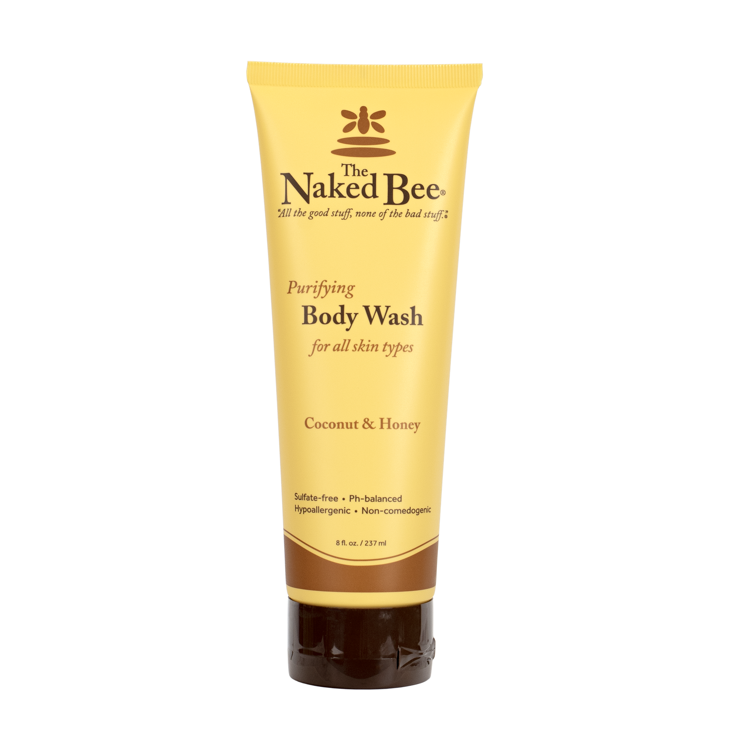 Naked Bee Coconut &amp; Honey Purifying Body Wash - 8 oz