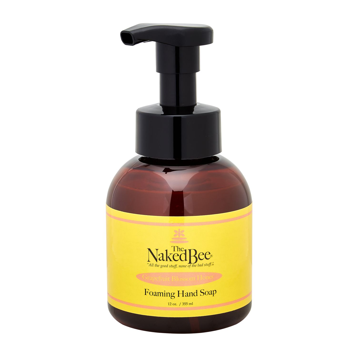 Naked Bee Grapefruit Blossom Honey Foaming Hand Soap - 12 oz