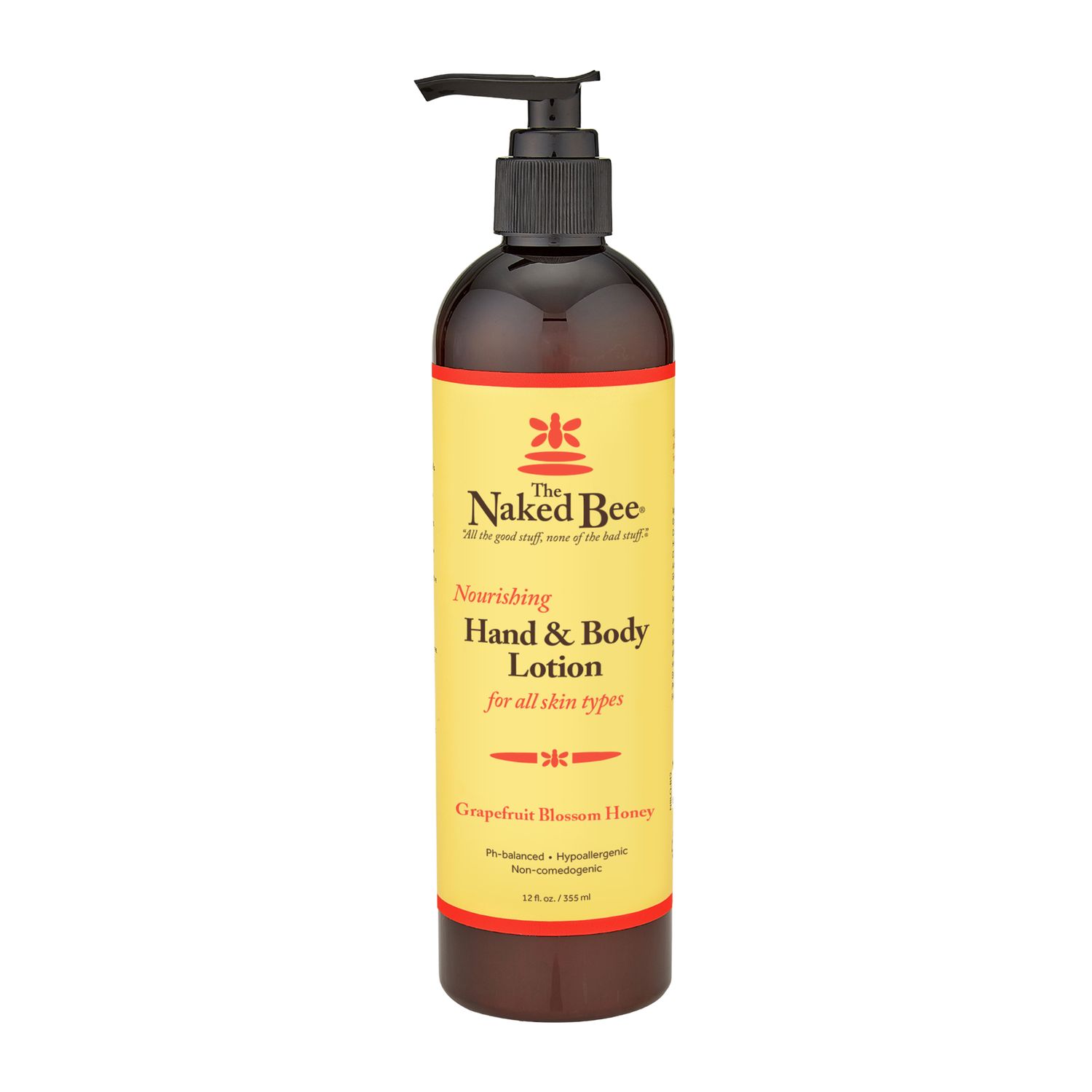 Naked Bee Grapefruit Blossom Honey Hand &amp; Body Lotion - 12 oz