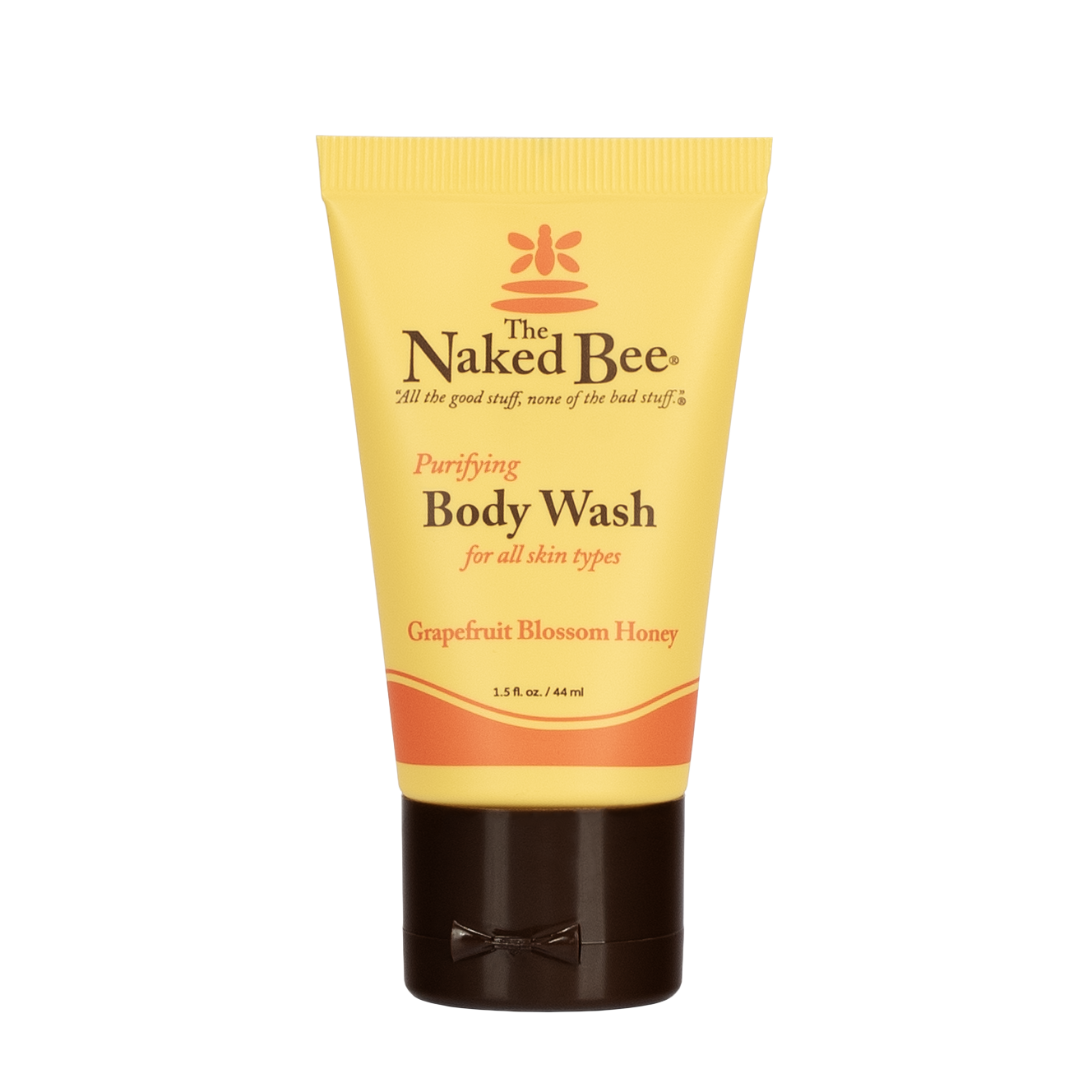 Naked Bee Grapefruit Blossom Honey Purifying Body Wash - 1.5 oz