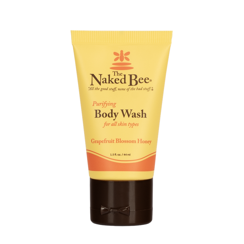 Naked Bee Grapefruit Blossom Honey Purifying Body Wash - 1.5 oz