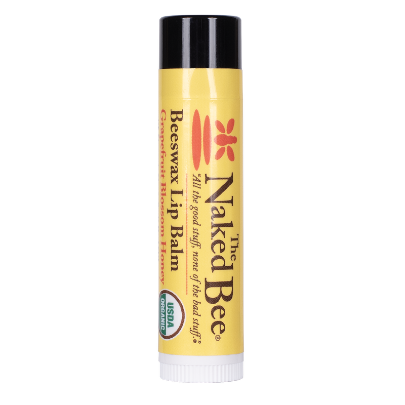 Naked Bee Grapefruit Blossom Honey USDA Organic Lip Balm