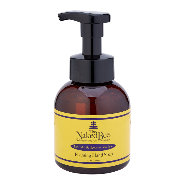 Naked Bee Lavender &amp; Beeswax Absolute Foaming Hand Soap - 12 oz