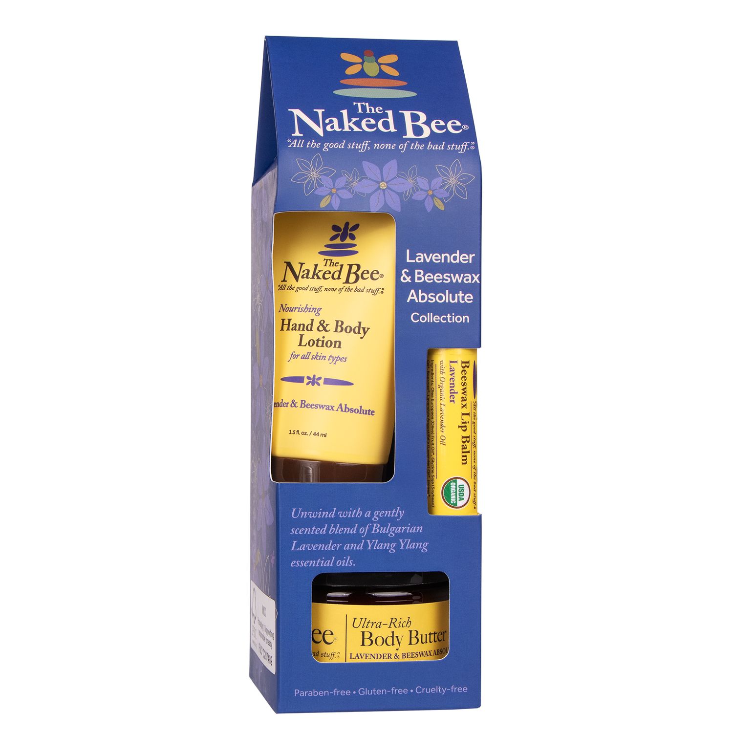 Naked Bee Lavender &amp; Beeswax Absolute Gift Collection