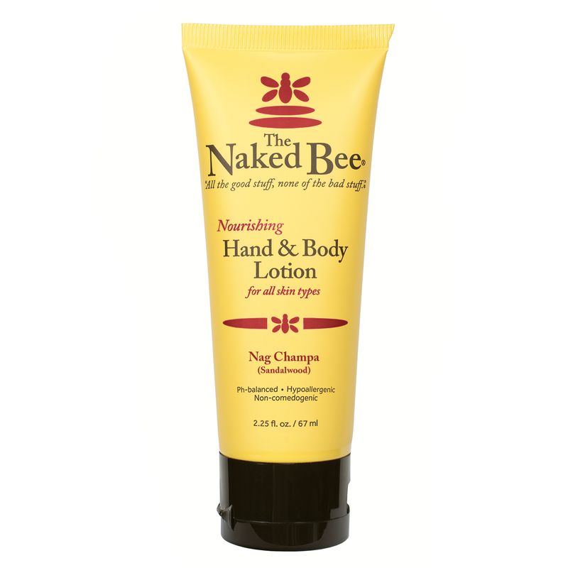 Naked Bee Nag Champa Hand &amp; Body Lotion - 2.25 oz