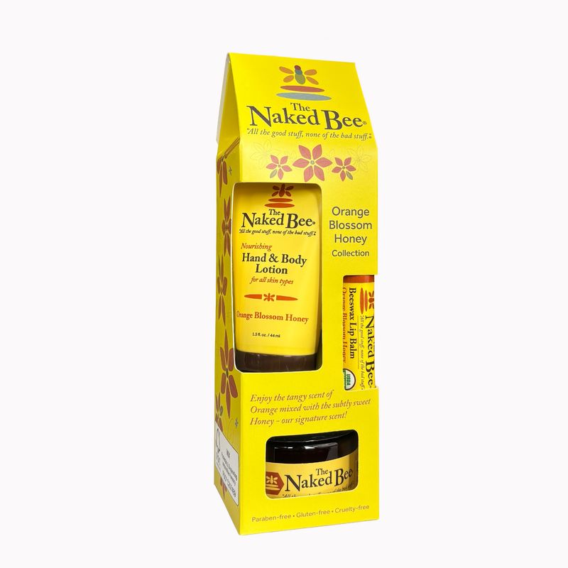 Naked Bee Orange Blossom Honey Gift Collection