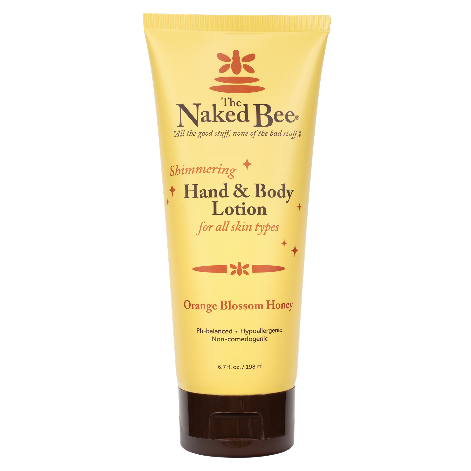 Naked Bee Orange Blossom Honey Shimmering Hand &amp; Body Lotion - 6.7 oz