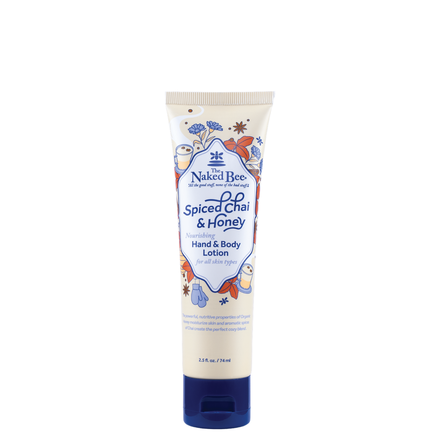 Naked Bee Spiced Chai &amp; Honey Hand &amp; Body Lotion - 2.5 oz
