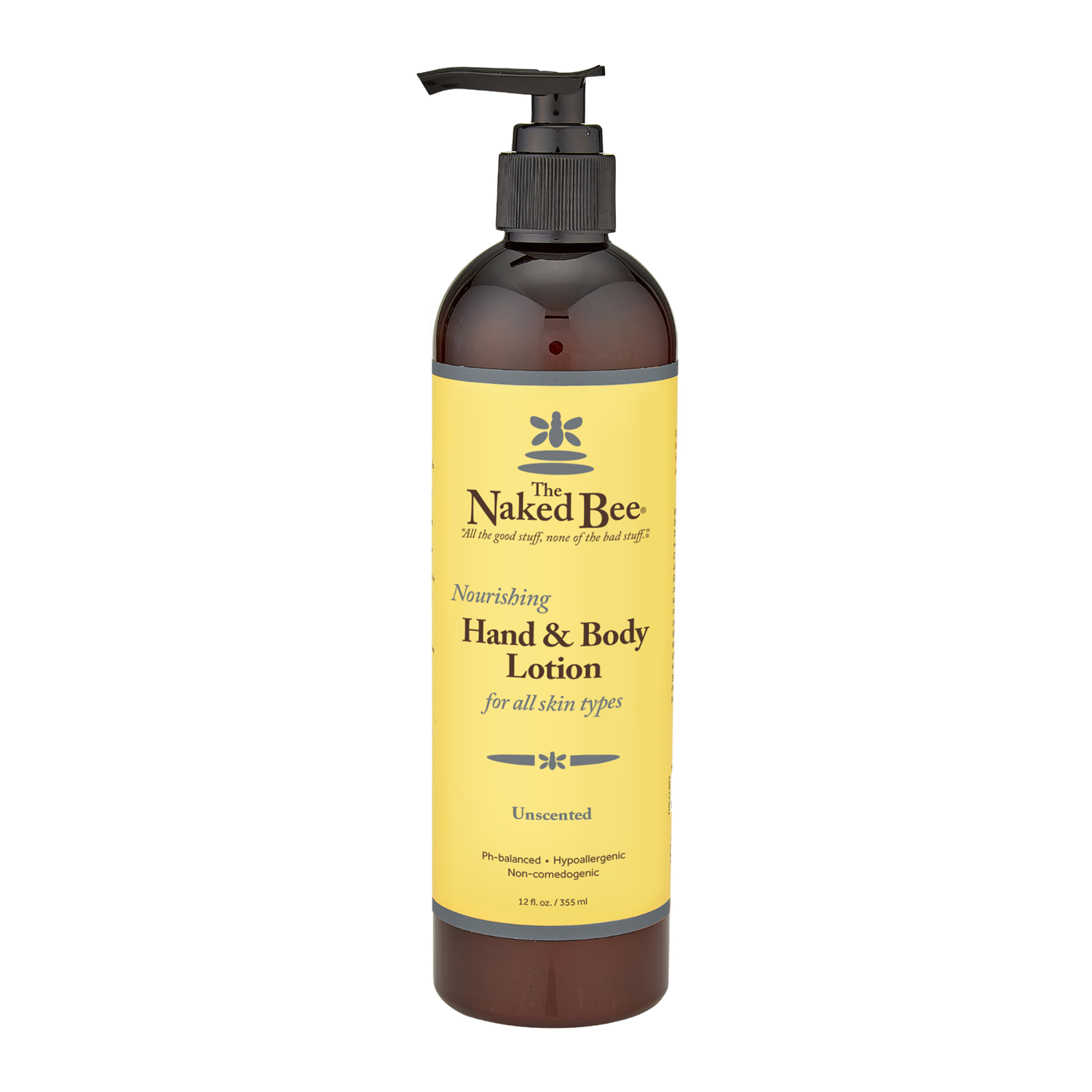 Naked Bee Unscented Hand &amp; Body Lotion - 12 oz