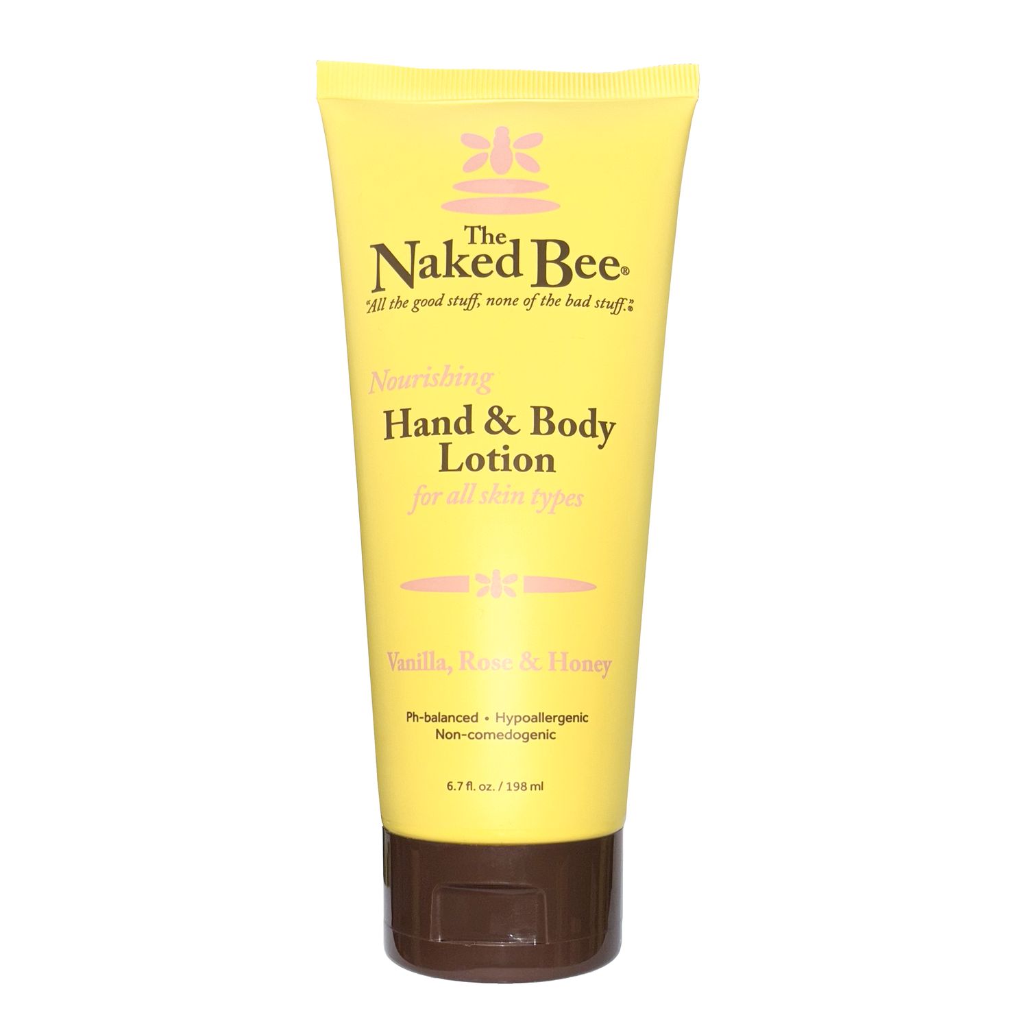 Naked Bee Vanilla Rose &amp; Honey Hand &amp; Body Lotion - 6.7 oz