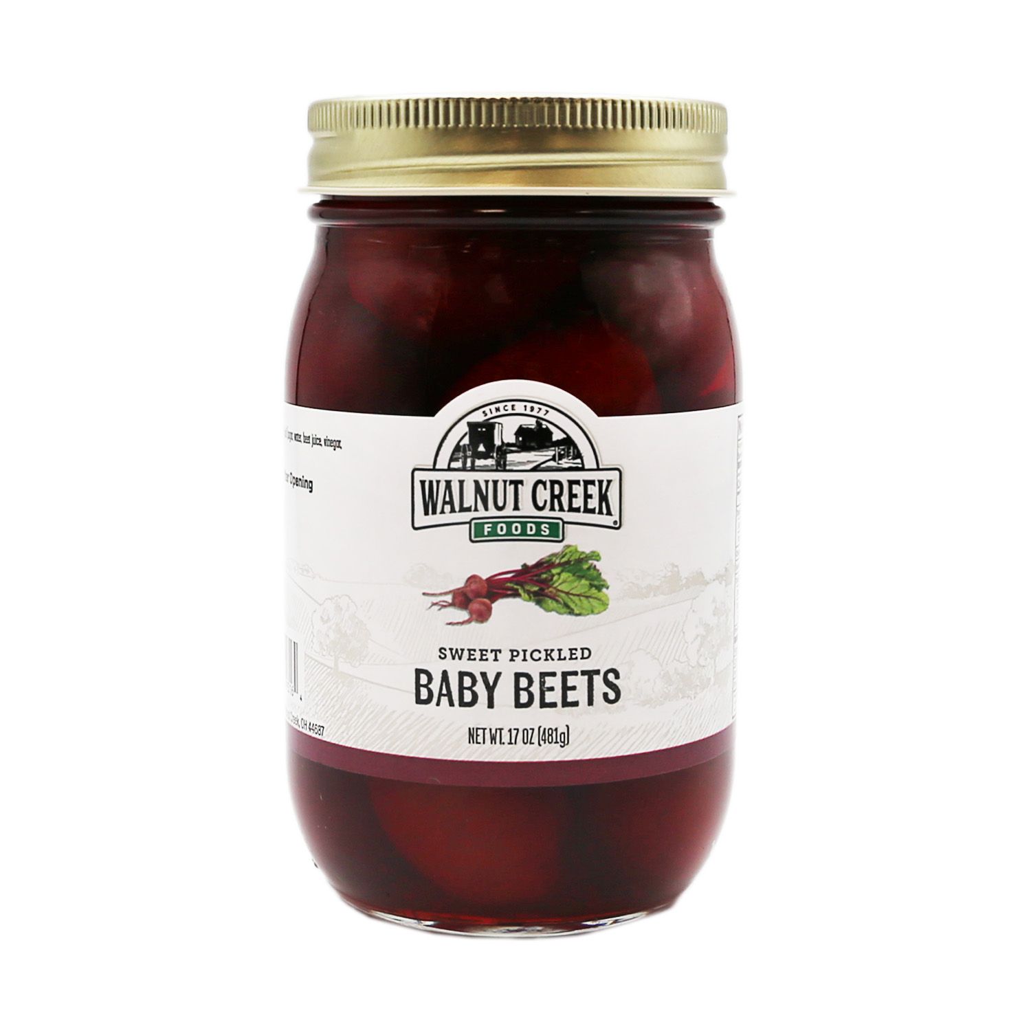 Walnut Creek Sweet Pickled Baby Beets - 17 oz