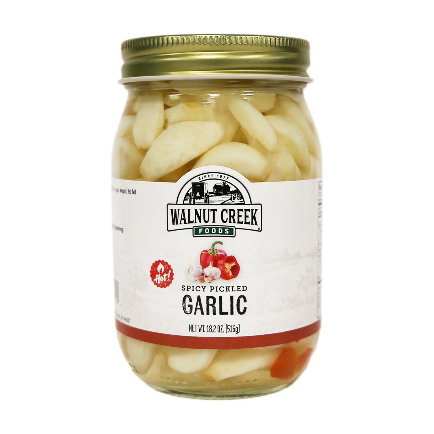 Walnut Creek Spicy Pickled Garlic - 18.2 oz