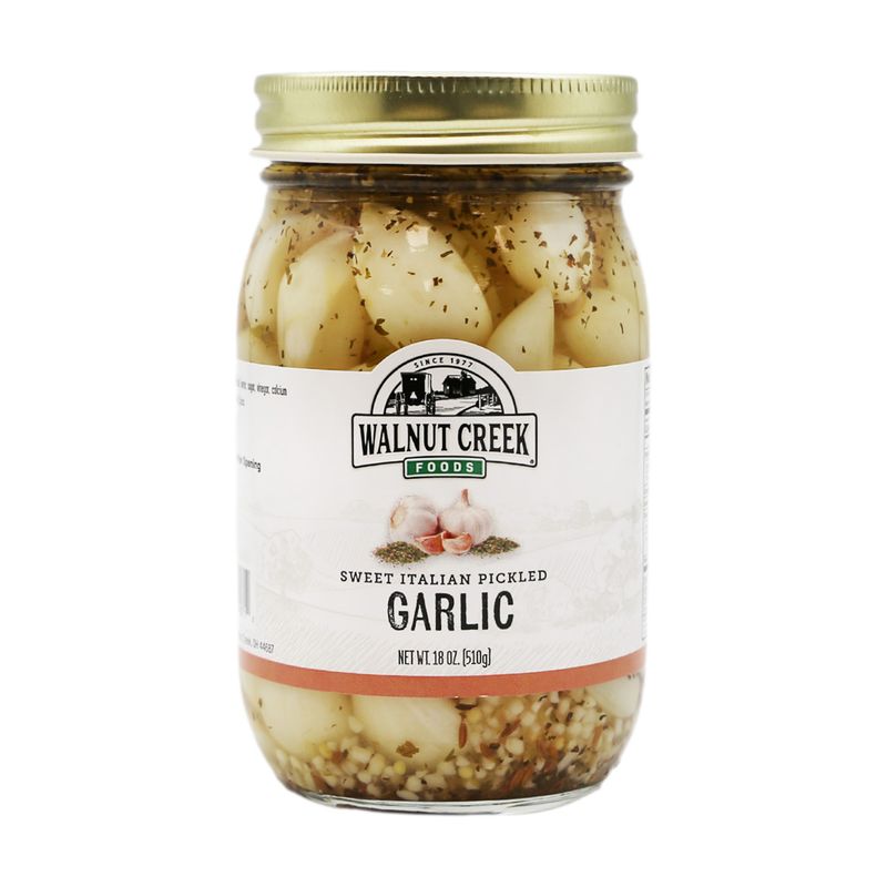 Walnut Creek Sweet Italian Pickled Garlic - 18 oz