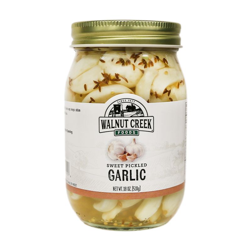 Walnut Creek Sweet Pickled Garlic - 18 oz
