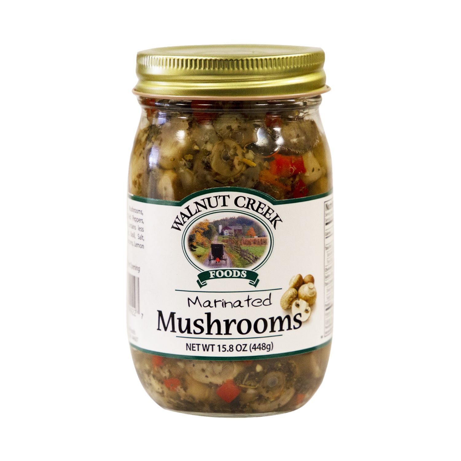 Walnut Creek Marinated Mushrooms - 15.8 oz