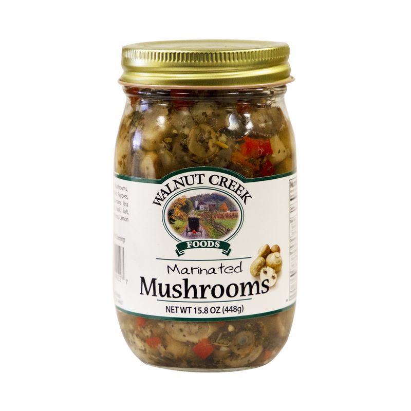 Walnut Creek Marinated Mushrooms - 15.8 oz