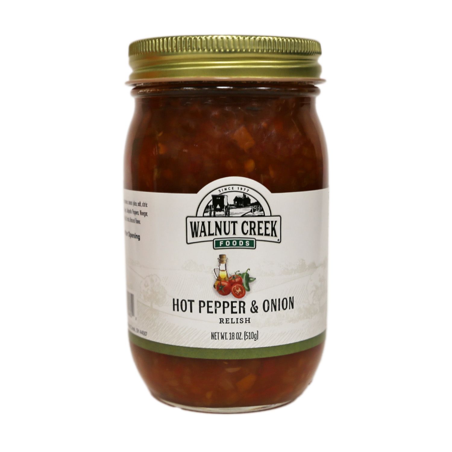 Walnut Creek Hot Pepper and Onion Relish