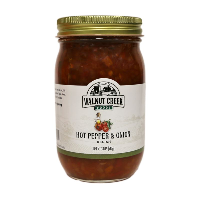 Walnut Creek Hot Pepper and Onion Relish