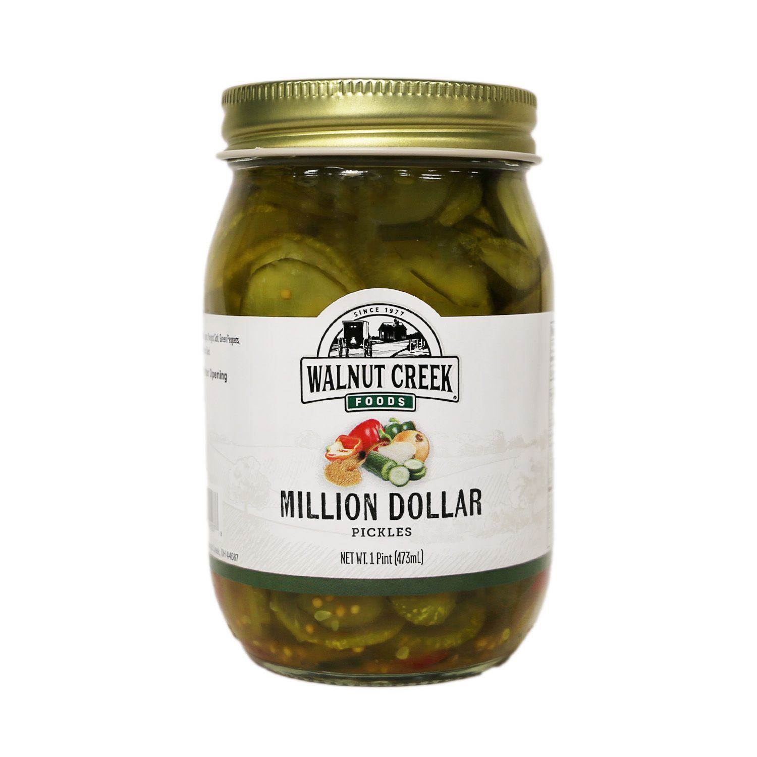 Walnut Creek Million Dollar Pickles - 1 pint