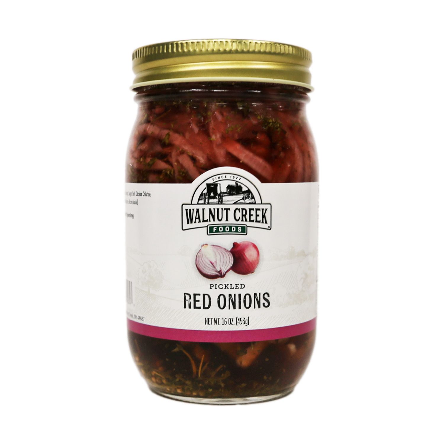 Walnut Creek Pickled Red Onions - 16 oz