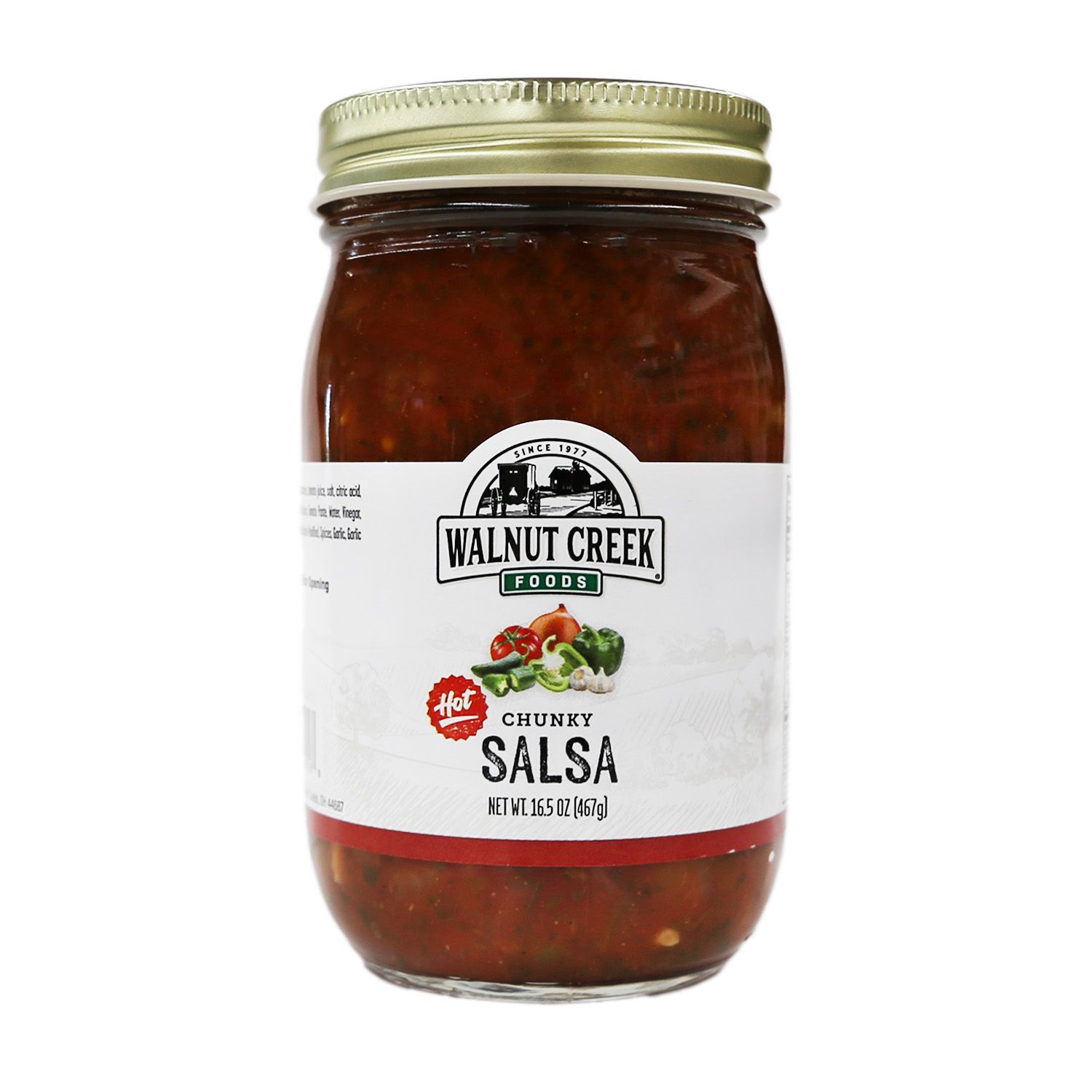 Walnut Creek Hot Salsa - 16.5 oz