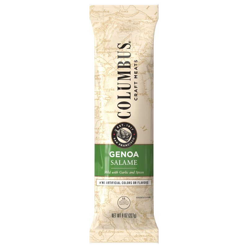 Columbus Genoa Salami - 8 oz