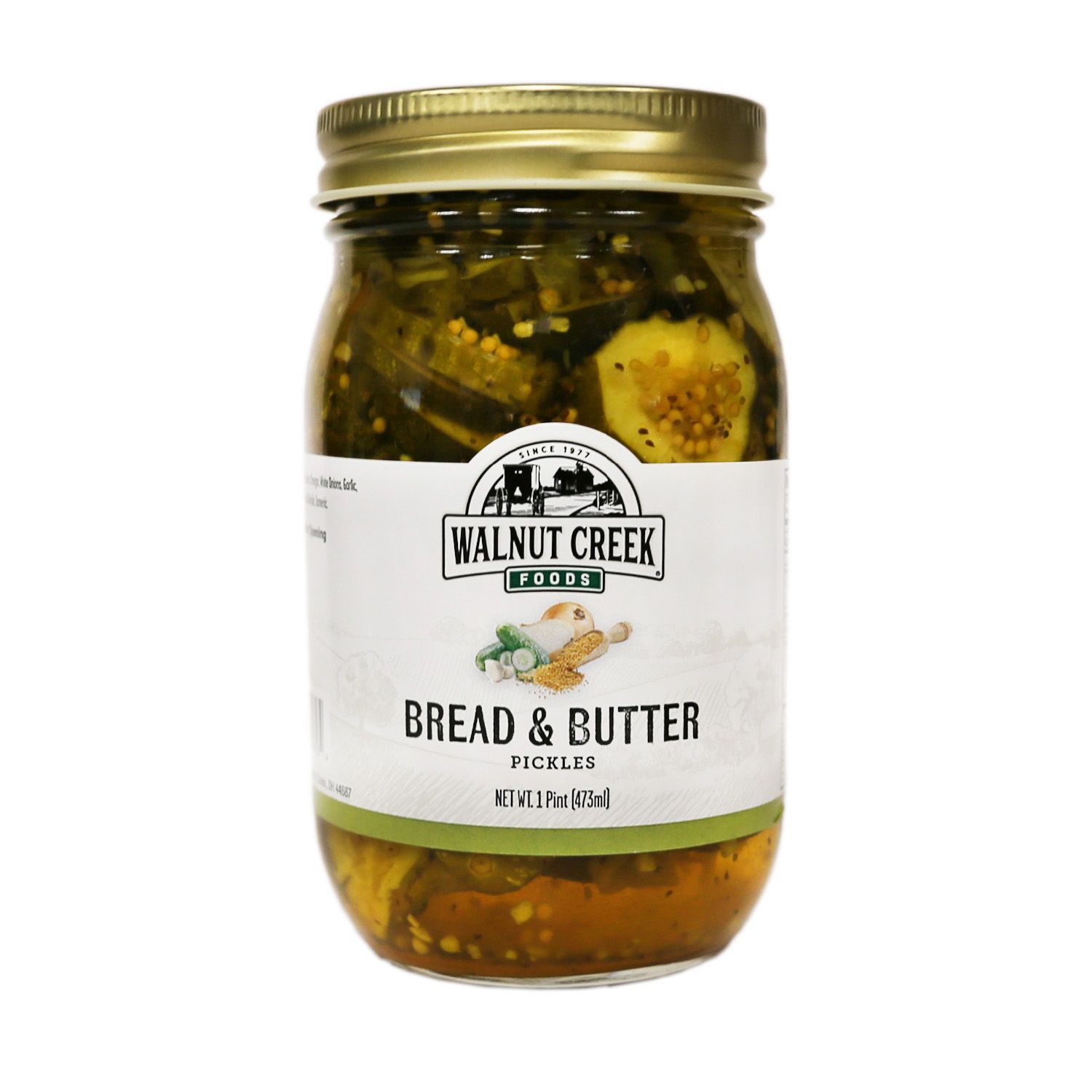 Walnut Creek Bread &amp; Butter Pickles - 1 pint