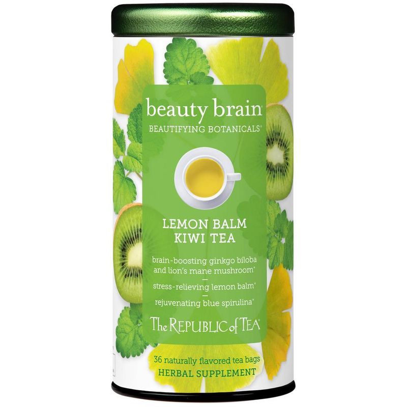 Republic of Tea Beauty Brain Herbal Tea - 36 Tea Bags