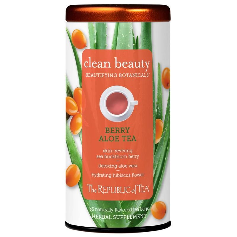 Republic of Tea Clean Beauty Herbal Tea - 36 Tea Bags