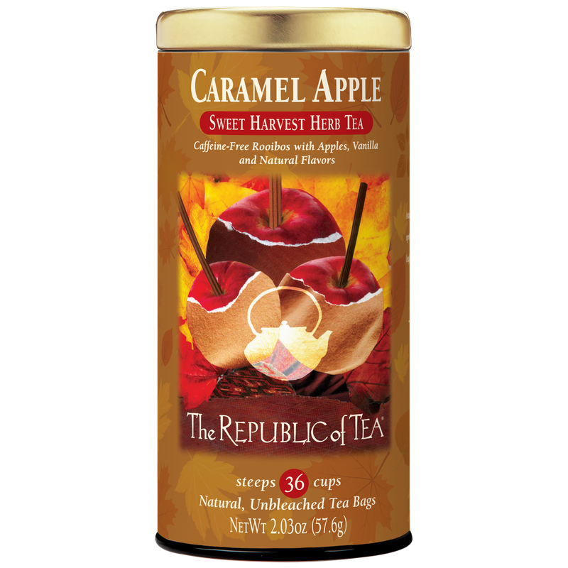 Republic of Tea Caramel Apple Red Tea - 36 Tea Bags