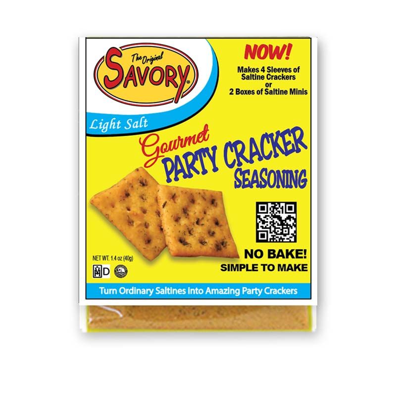 Savory Lightly Salted Original Party Cracker Seasoning - 1.4 oz