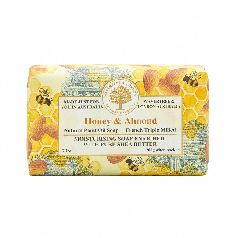 Wavertree Honey Almond Soap Bar - 7 oz