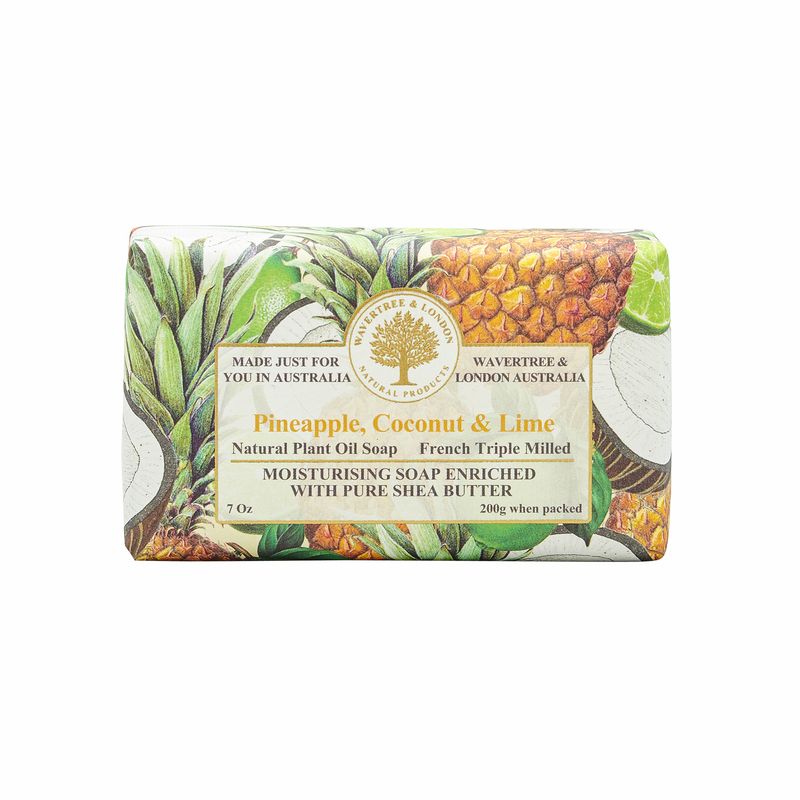 Wavertree Pineapple Coconut &amp; Lime Soap Bar - 7 oz