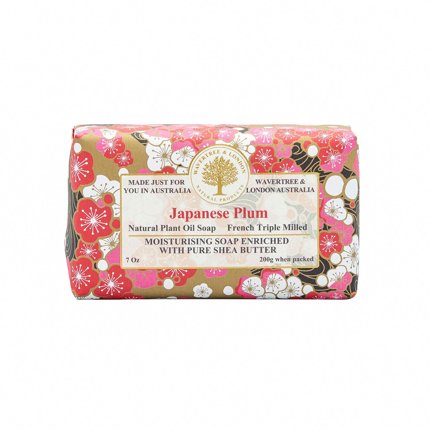 Wavertree Japanese Plum Soap Bar - 7 oz